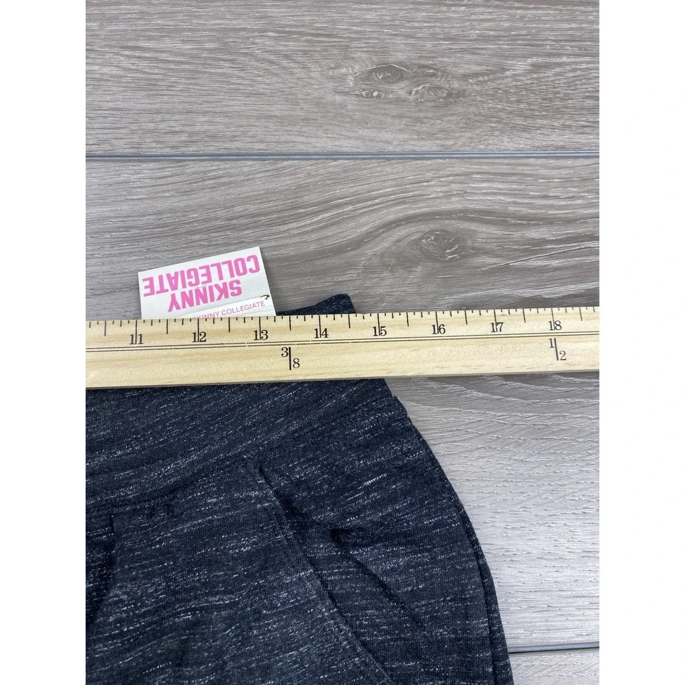 Victorias Secret Womens Pink Skinny Collegiate Jogger Lounge Pants Grey Sz M New